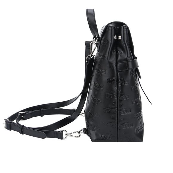 PER SE XCLUSIV Leather Backpack - Black - Picture 2 of 4